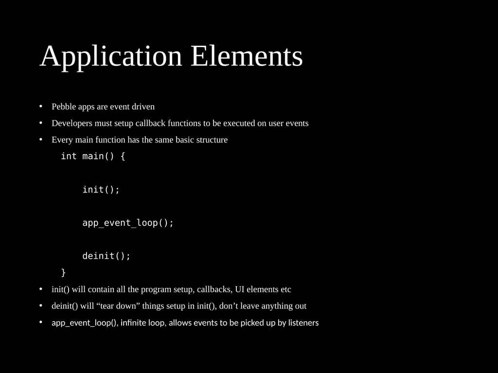 CS 3714 Mobile Software Development Pebble Why - slide 4 of 50