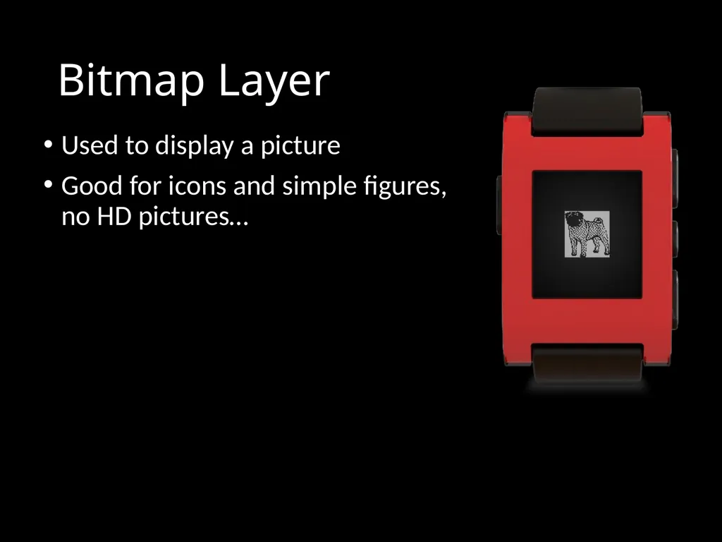 CS 3714 Mobile Software Development Pebble Why - slide 25 of 50
