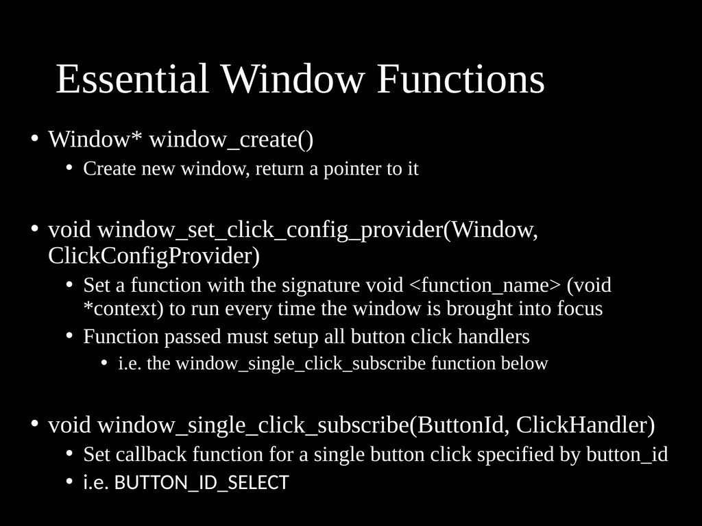 CS 3714 Mobile Software Development Pebble Why - slide 14 of 50