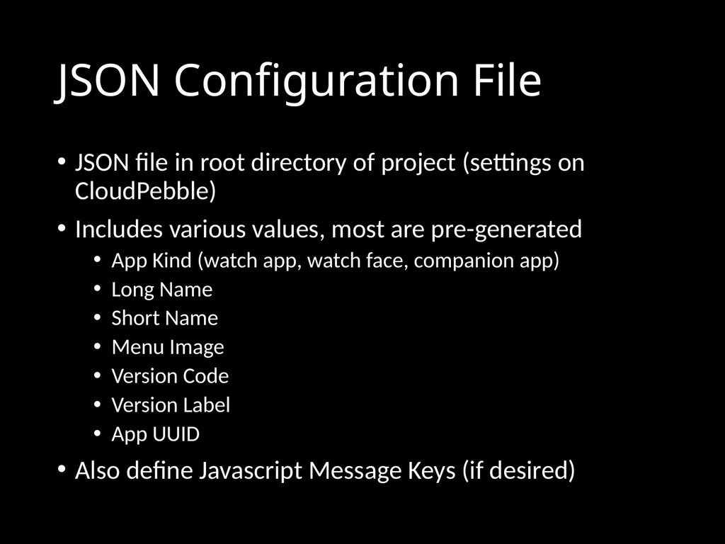 CS 3714 Mobile Software Development Pebble Why - slide 42 of 50