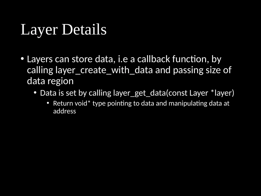 CS 3714 Mobile Software Development Pebble Why - slide 20 of 50