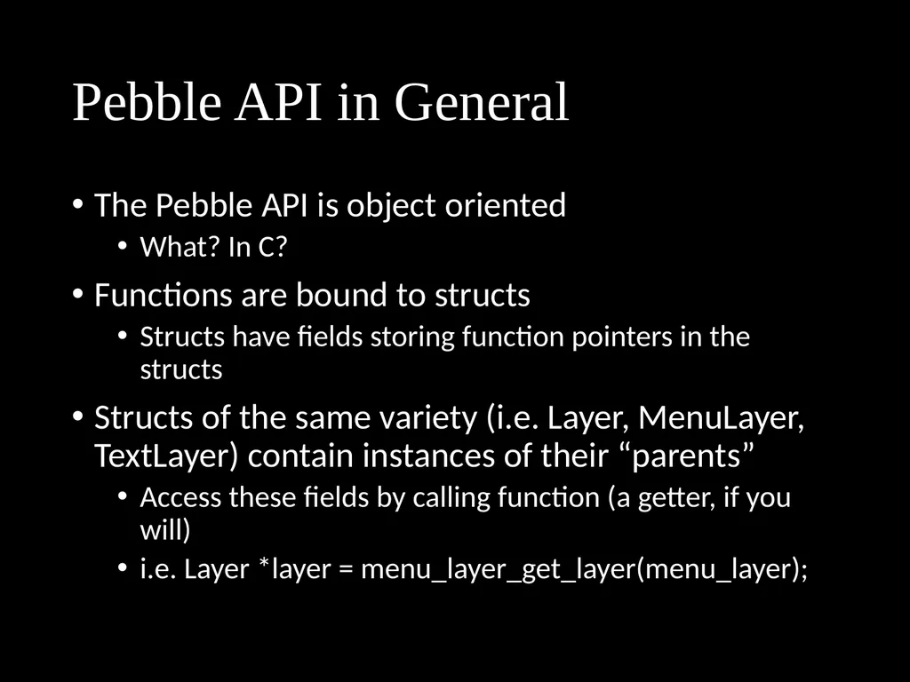 CS 3714 Mobile Software Development Pebble Why - slide 6 of 50