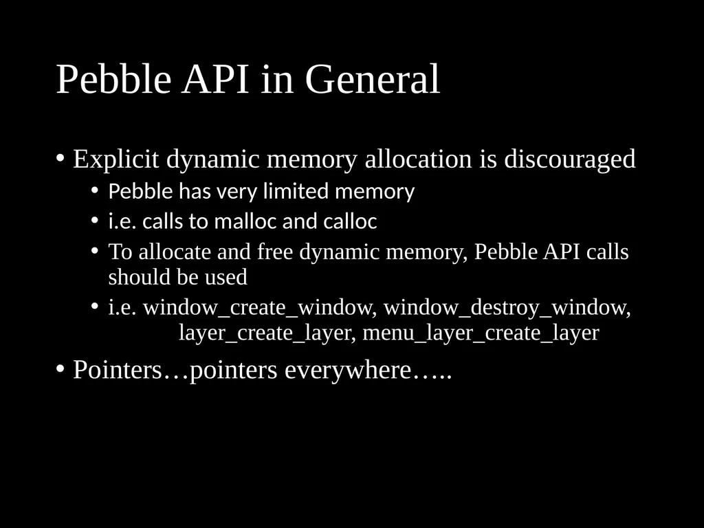 CS 3714 Mobile Software Development Pebble Why - slide 7 of 50
