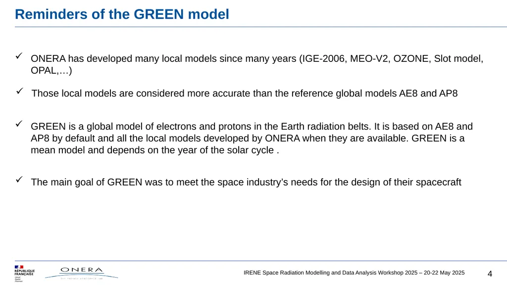 GREEN-NG, new version of GREEN, based on - slide 4 of 16