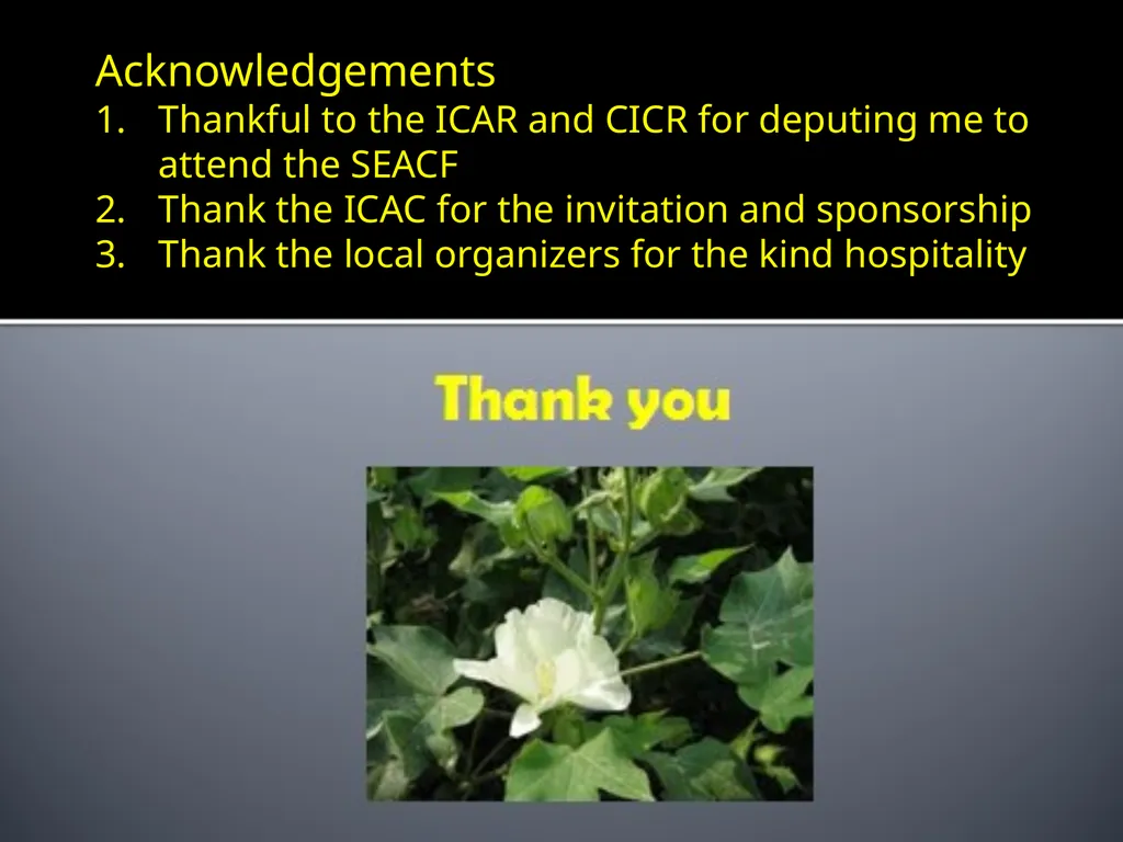 Best Management Practices (BMP’s) Blaise Desouza - slide 14 of 14