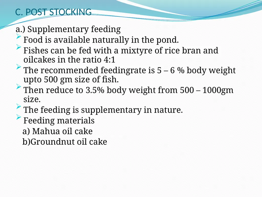 COMPOSITE FISH CULTURE 6th SEMESTER DR. SARBOJIT - slide 14 of 16