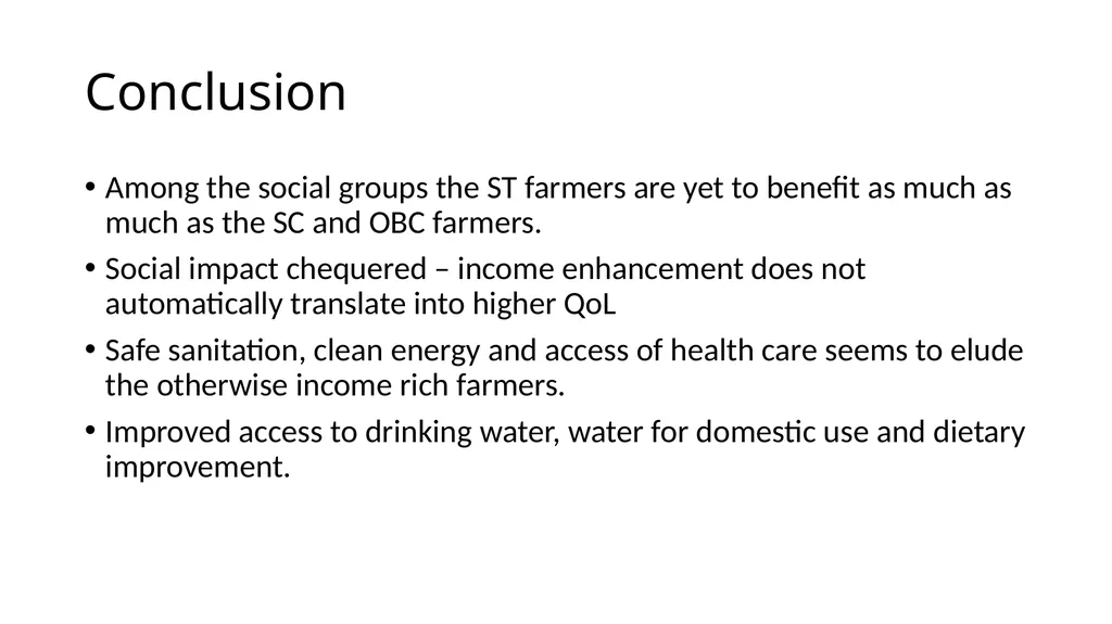 Enhancing water, food and income security through - slide 21 of 22