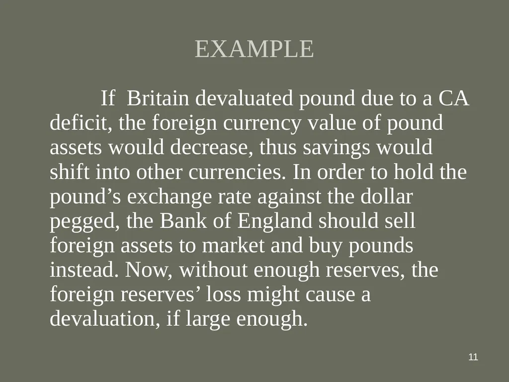 1 The International Monetary System: The Bretton - slide 11 of 12