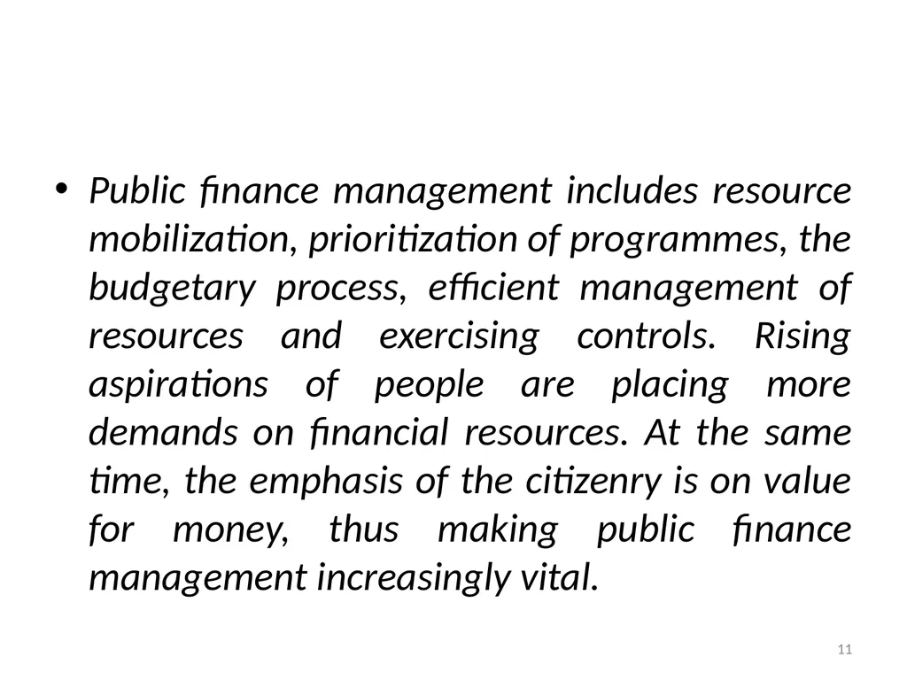 Sub-nationals and the Fiscal Responsibility Act: - slide 11 of 48