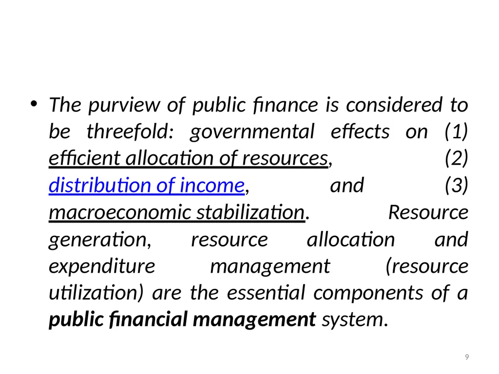 Sub-nationals and the Fiscal Responsibility Act: - slide 9 of 48