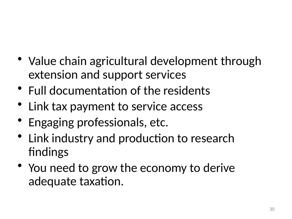 Sub-nationals and the Fiscal Responsibility Act: - slide 30 of 48