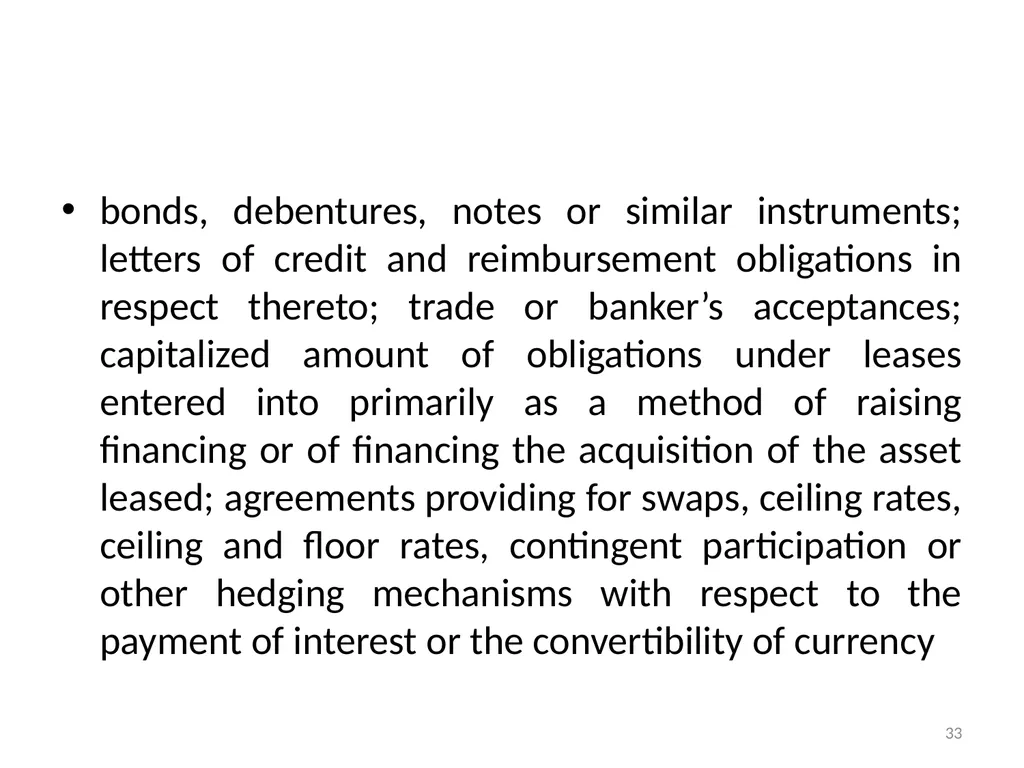Sub-nationals and the Fiscal Responsibility Act: - slide 33 of 48
