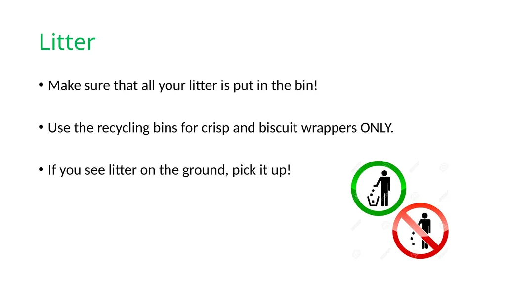 Eco Assembly What can YOU do to help? Litter Make - slide 2 of 12