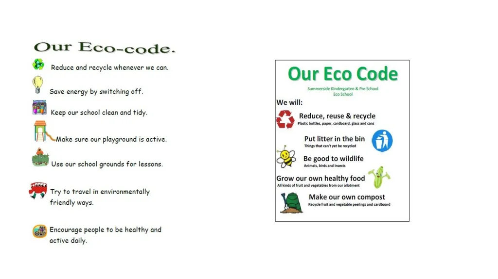 Eco Assembly What can YOU do to help? Litter Make - slide 9 of 12