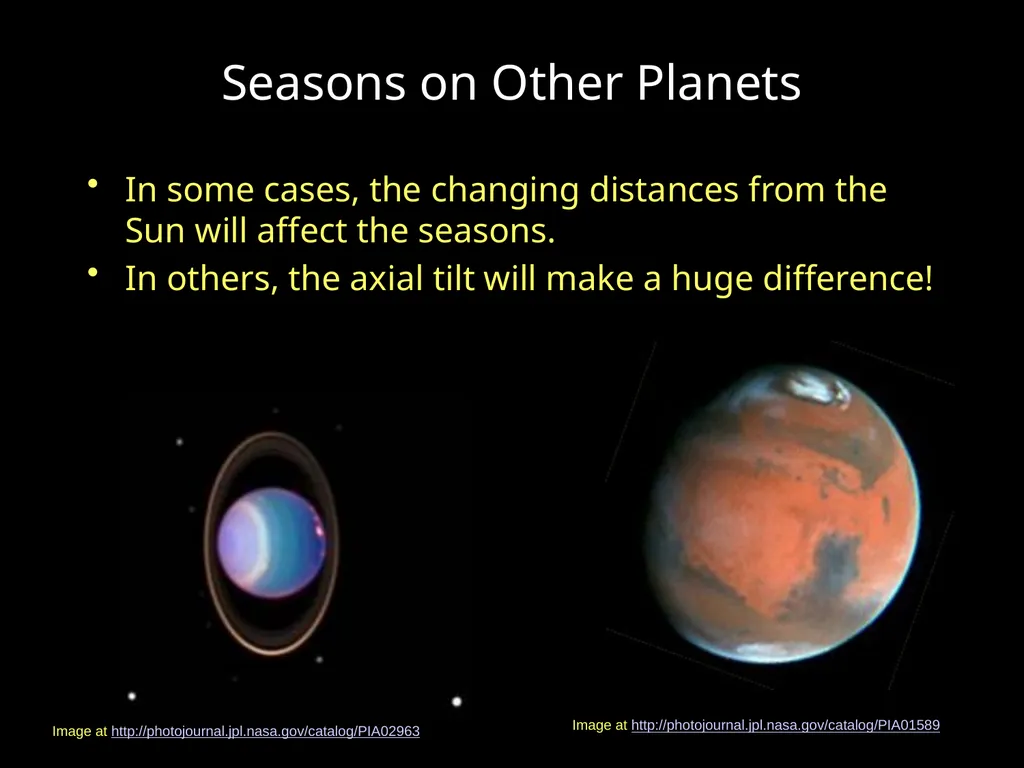 Seasons What do your students think causes the - slide 14 of 19