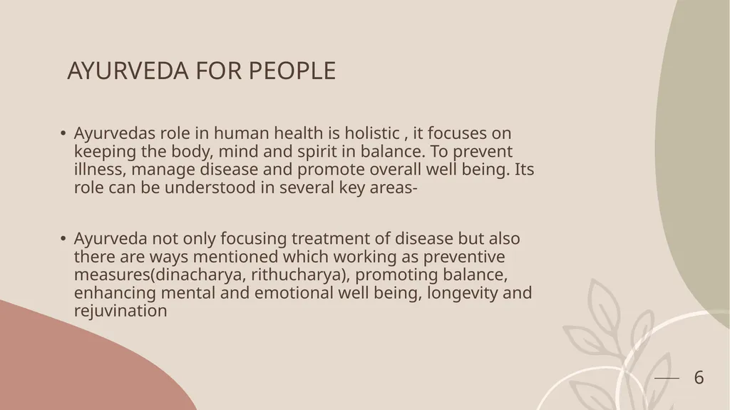 AYURVEDA FOR PEOPLE AND PLANET NANGELIL HOSPITAL - slide 6 of 20