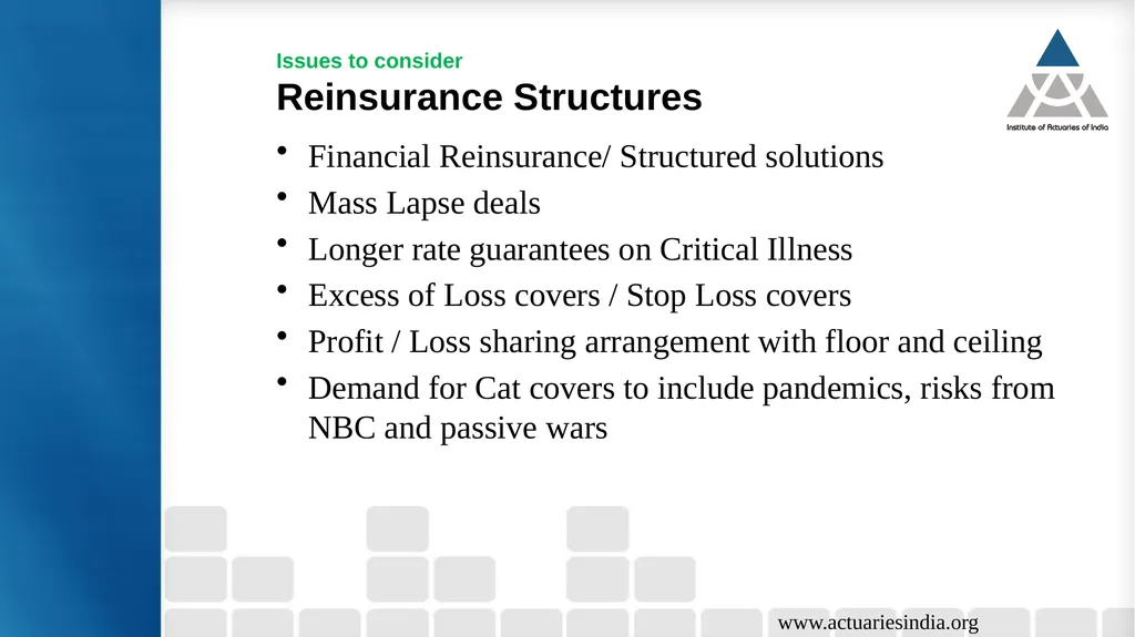 Life Reinsurance – How the landscape is evolving - slide 10 of 15