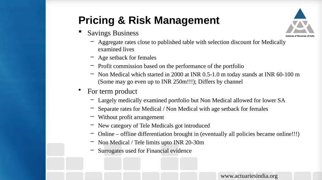 Life Reinsurance – How the landscape is evolving - slide 5 of 15