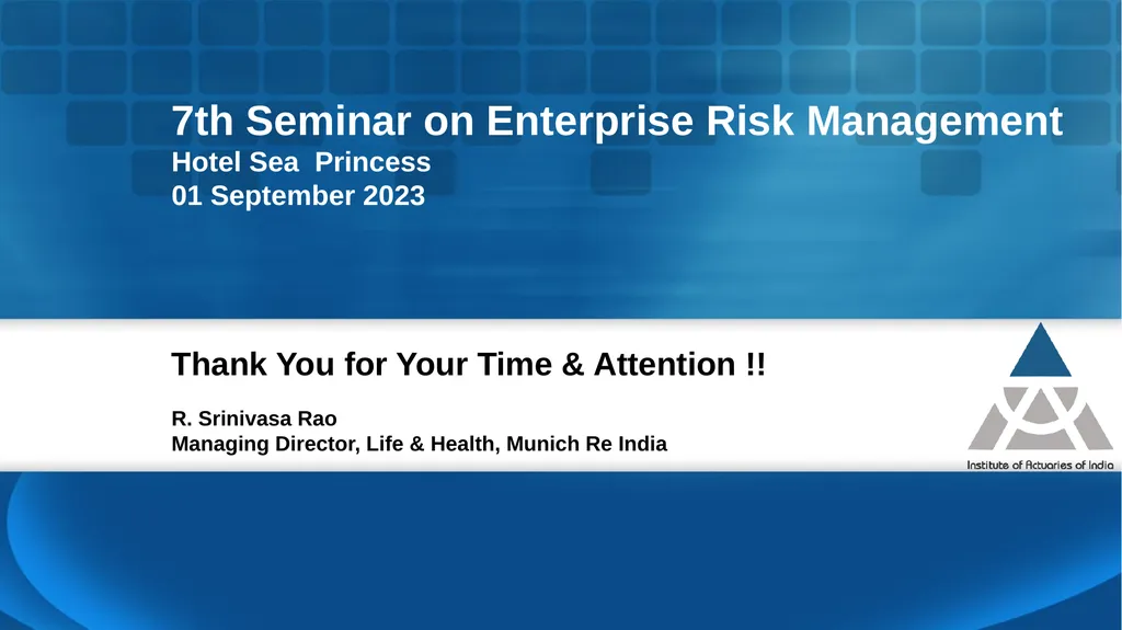 Life Reinsurance – How the landscape is evolving - slide 15 of 15