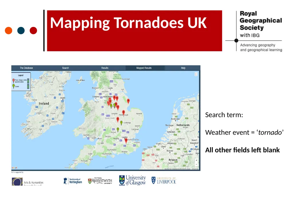 Tornadoes in the UK? What is a tornado? How does - slide 3 of 5