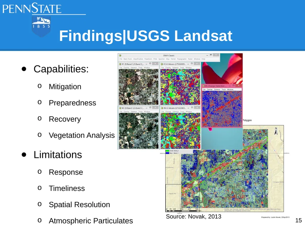 Analysis of Remote Sensing Data for Tornado Damage - slide 15 of 21