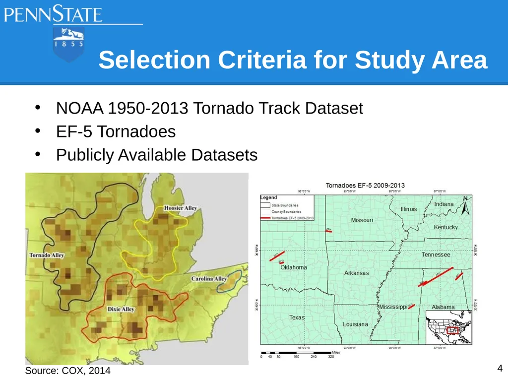 Analysis of Remote Sensing Data for Tornado Damage - slide 4 of 21