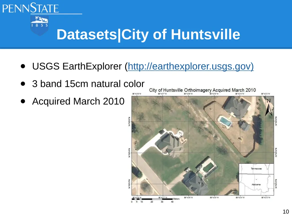 Analysis of Remote Sensing Data for Tornado Damage - slide 10 of 21