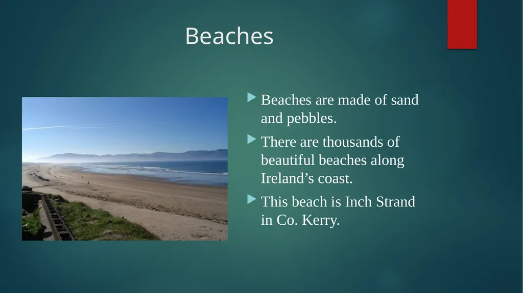 Ireland’s Natural features Natural Environments - slide 9 of 12