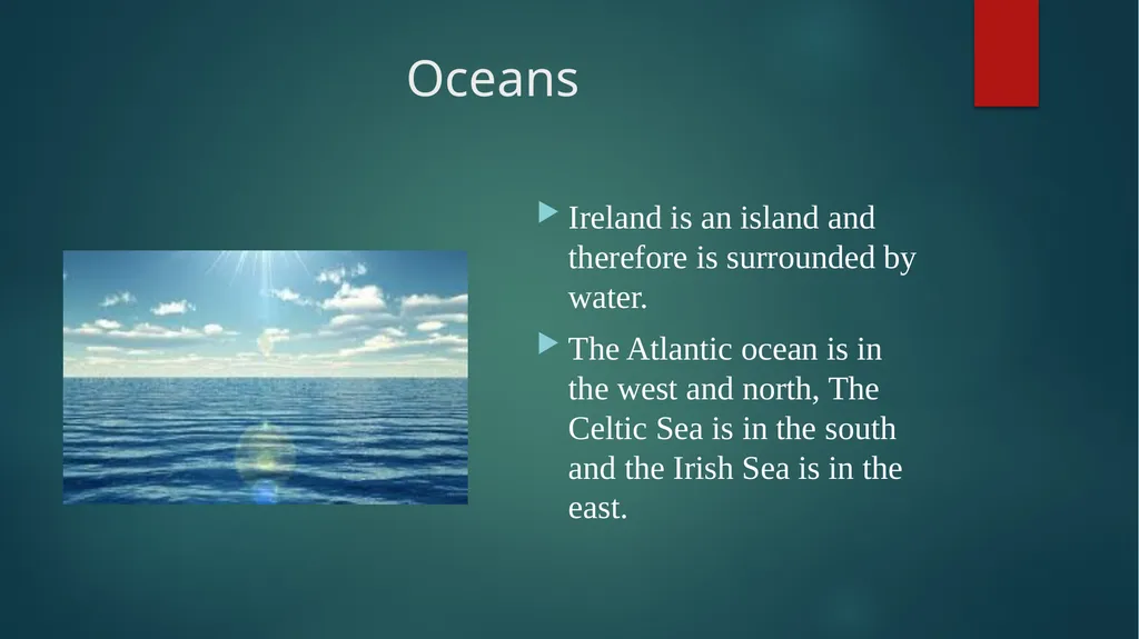 Ireland’s Natural features Natural Environments - slide 7 of 12