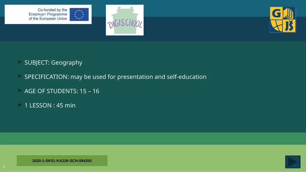 Digi school Geomorphology - slide 2 of 15