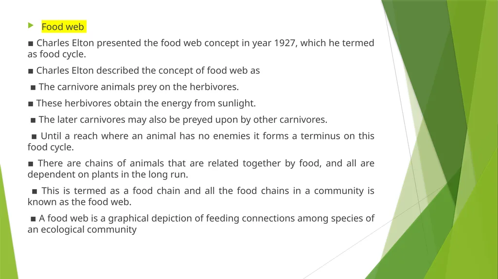 What is an Ecosystem? Structure and Function of - slide 10 of 14