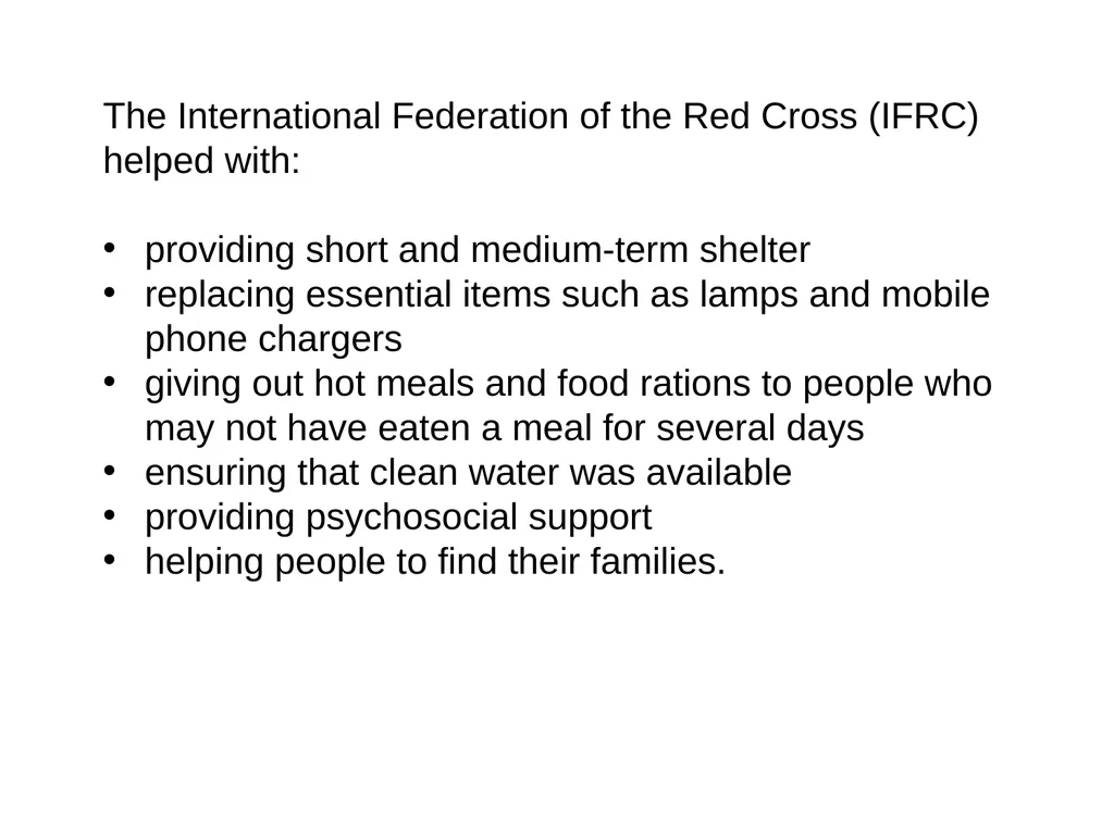 Full lesson plan from redcross.org.uk/education - slide 3 of 4