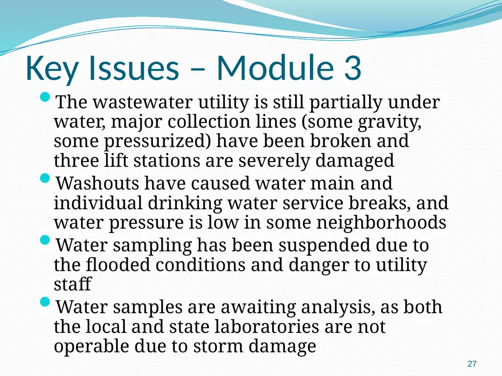 Hurrican scenario 1 Hurricane Scenario Tabletop - slide 27 of 31