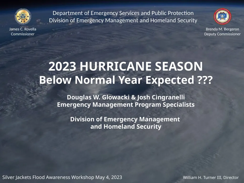 Silver Jackets Flood Awareness Workshop May 4, - slide 1 of 13