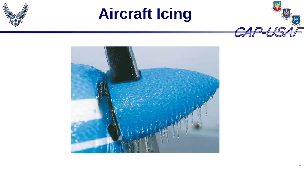 1 Aircraft Icing 2 Overview Icing Quiz Icing Quiz - slide 1 of 37