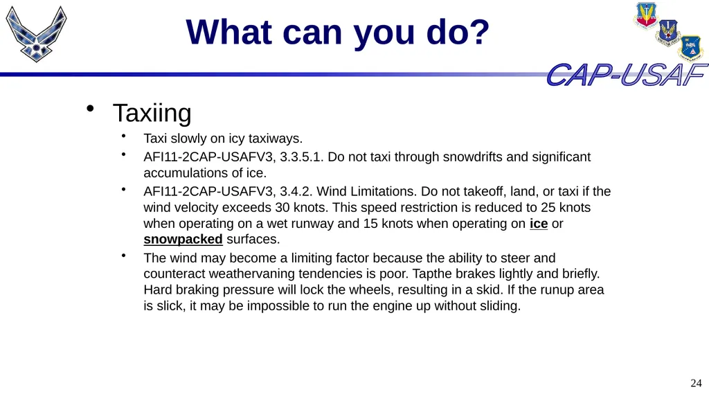 1 Aircraft Icing 2 Overview Icing Quiz Icing Quiz - slide 24 of 37
