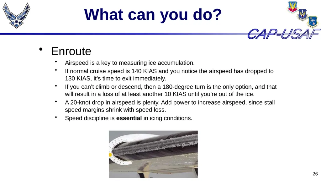 1 Aircraft Icing 2 Overview Icing Quiz Icing Quiz - slide 26 of 37