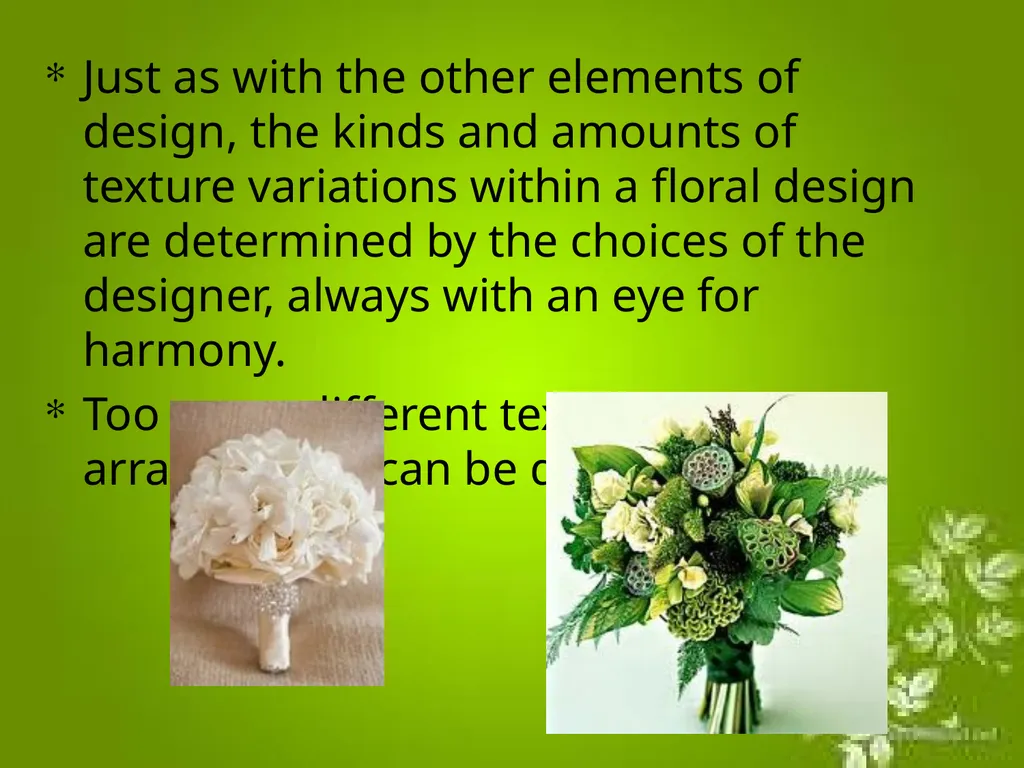 Elements of Design The directly observable - slide 21 of 29