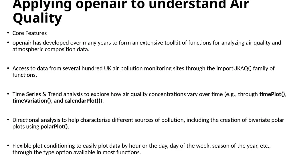 UNDERSTANDING AIR QUALITY WITH R Cosmos Senyo - slide 5 of 16