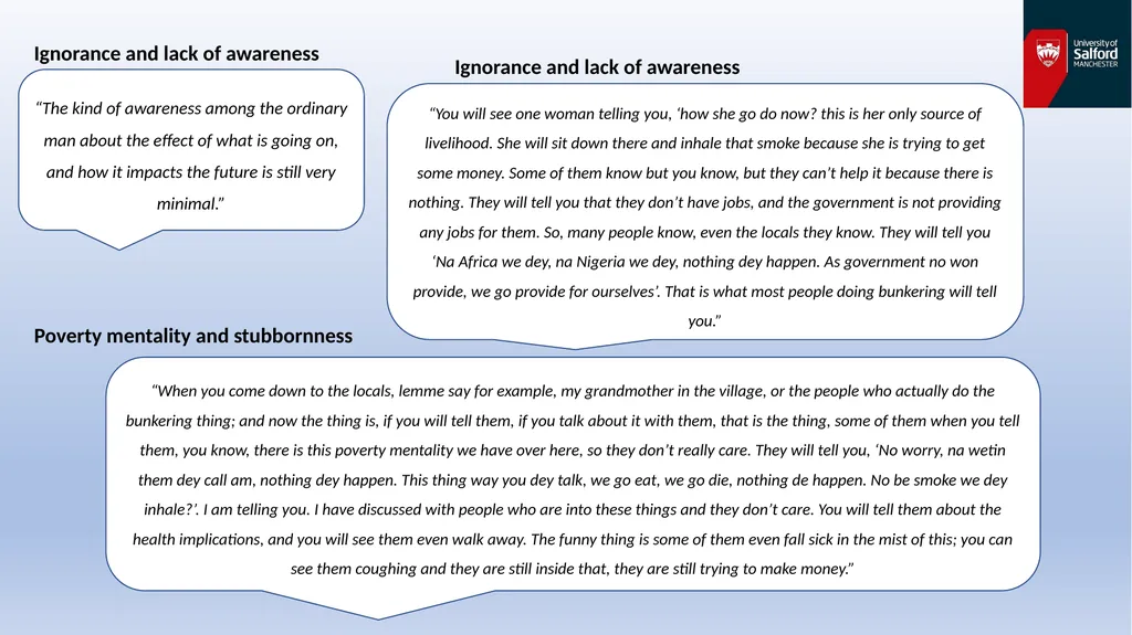 Air Pollution Perceptions and Responses: A - slide 11 of 14