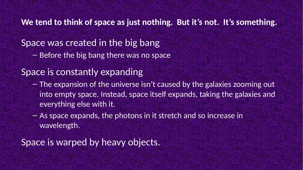 What is the universe made of? Image: needpix.com - slide 34 of 38