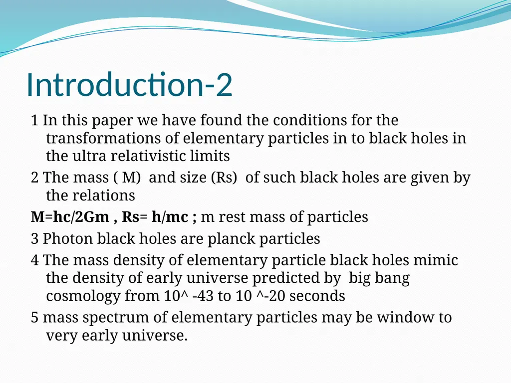 EVIDENCE FOR HIGH DENSITY EARLY UNIVERSE FROM - slide 3 of 10