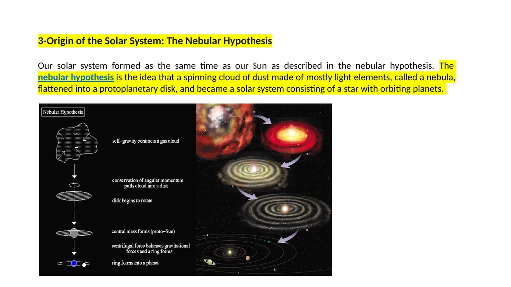 A Brief History of Earth The main topics studied - slide 3 of 3