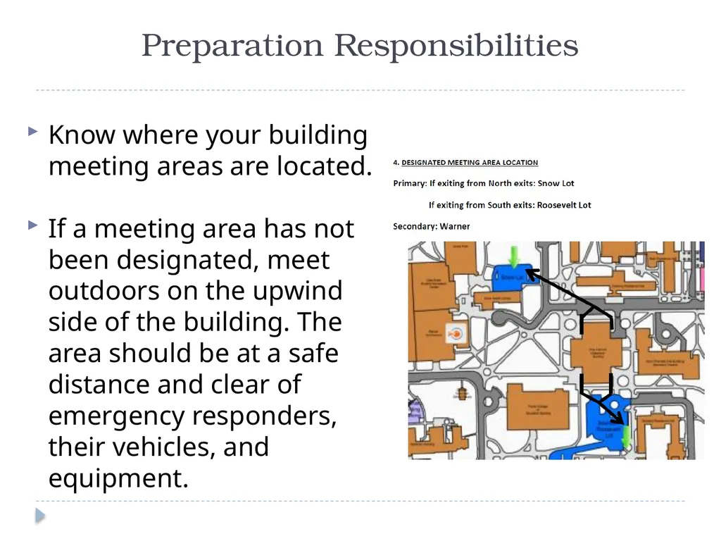 Procedures for Fire Safety and Evacuation Why - slide 5 of 17