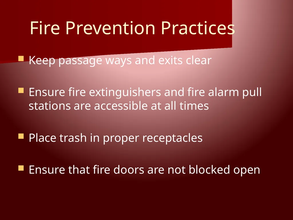 Fire Safety Chemistry of Fire Fire burns because - slide 3 of 9