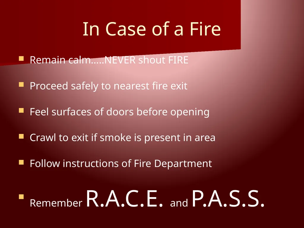 Fire Safety Chemistry of Fire Fire burns because - slide 5 of 9