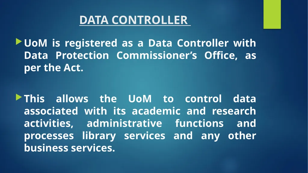 “DATA PROTECTION FOR THE YOUTH” Presented by: Me - slide 8 of 25