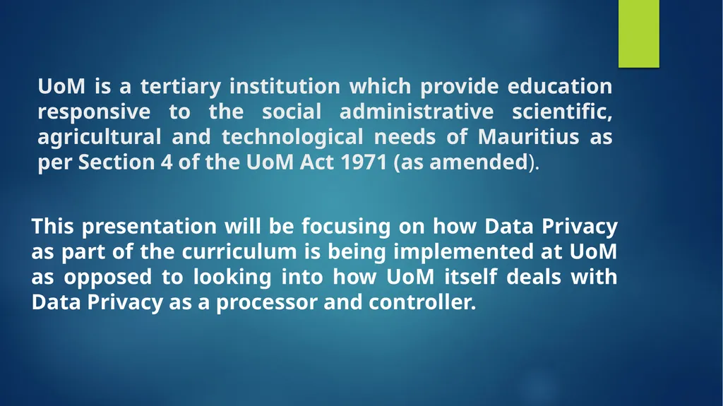 “DATA PROTECTION FOR THE YOUTH” Presented by: Me - slide 9 of 25