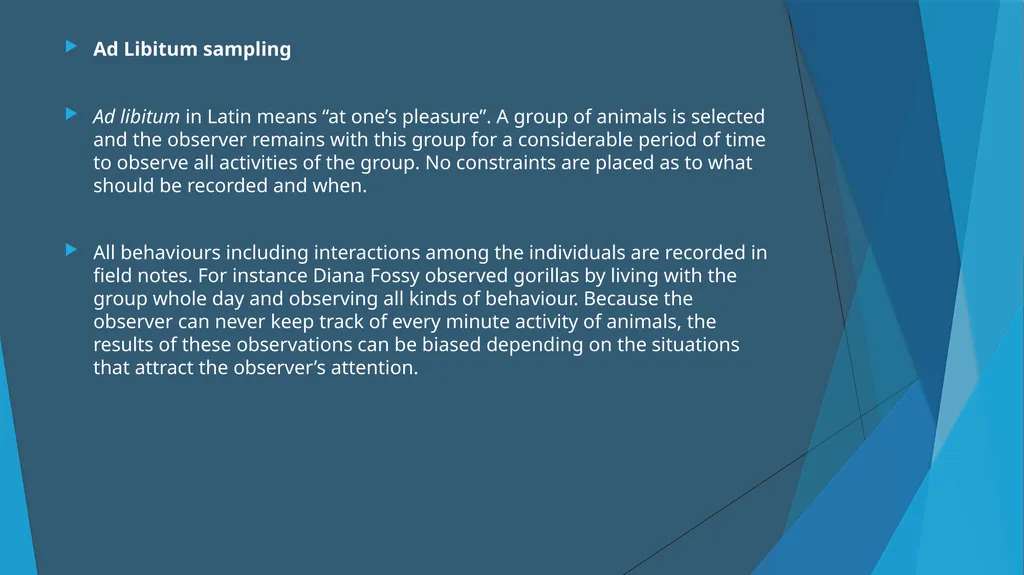 Methods Of Studying Animal_Behaviour [IN FIELD - slide 2 of 13