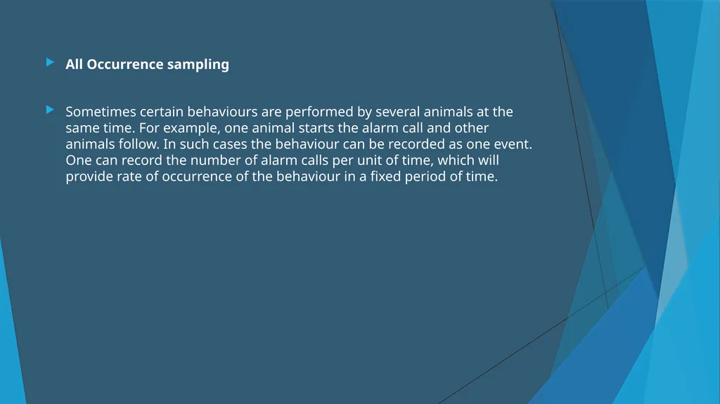 Methods Of Studying Animal_Behaviour [IN FIELD - slide 7 of 13